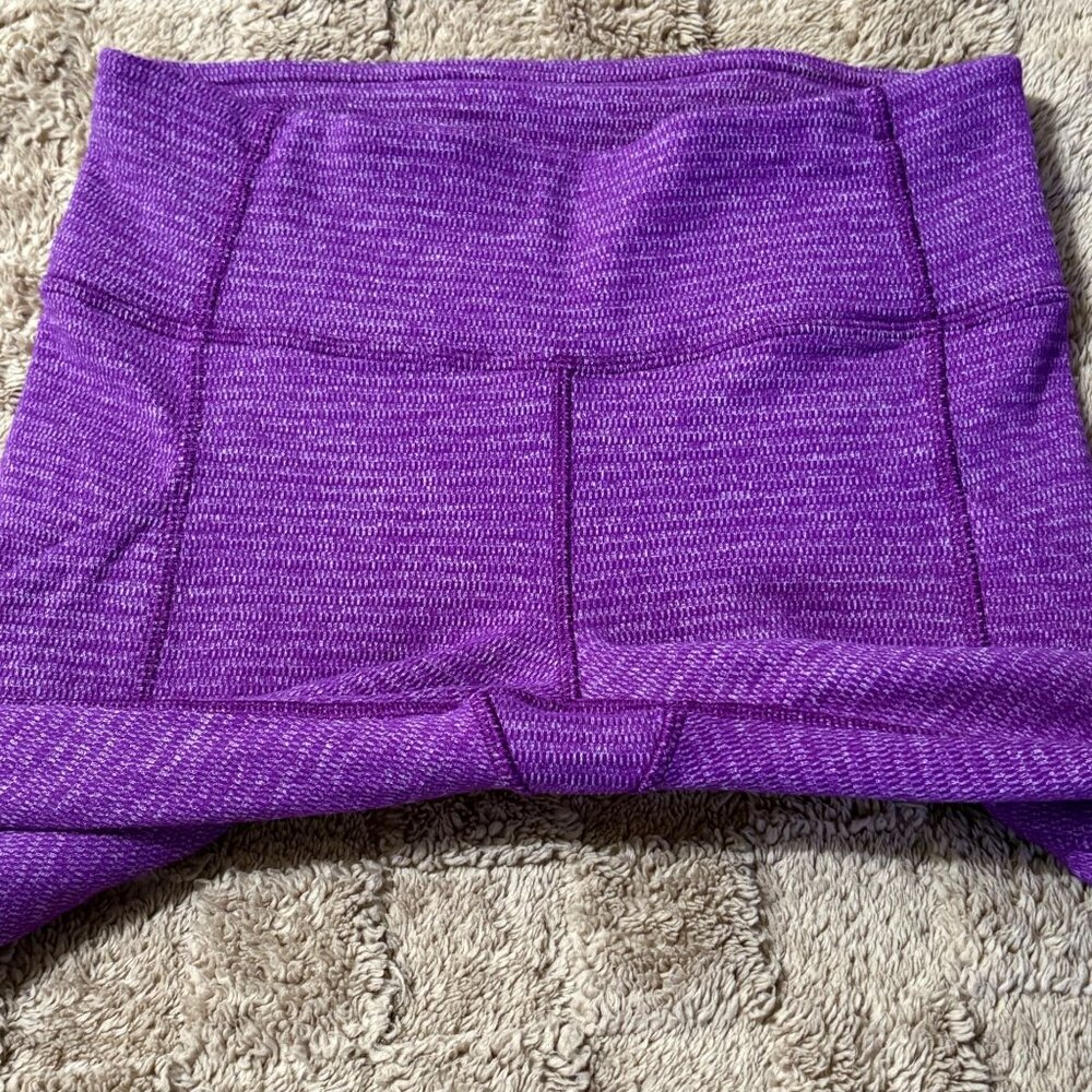 RARE Lululemon Speed Tight IV Rulu Herringbone Violet Full Length Leggings 4 - Picture 5 of 10